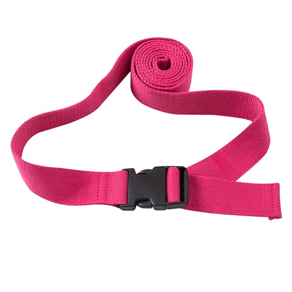 Yoga Strap Bundle Rope Adjustable Buckle Belt Packing Strap Bundle Strap Luggage Backpack Strap Waist Pack Strap - red
