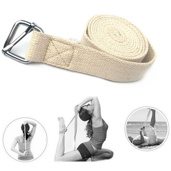 Yoga Strap, Gaqring 183cm Premium Fitness Belt for Gym Waist Leg Stretching, Non-Slip Durable Exercise Band Improves Flexibility Abs Arm Back Workout