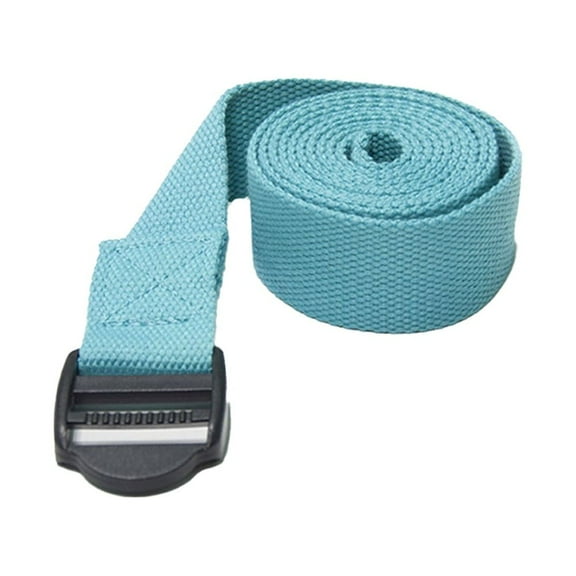 Yoga Strap/Stretch Bands with Extra Safe Adjustable Buckle, Durable and Comfy Delicate Texture - Best for Daily Stretching, Physical Therapy, Fitness