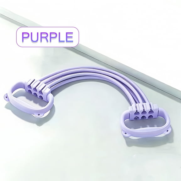 Yoga Stretch Strap with 6 Loops, Adjustable Elastic Stretch Band for Shoulder Back Leg Flexibility Training, Home Gym