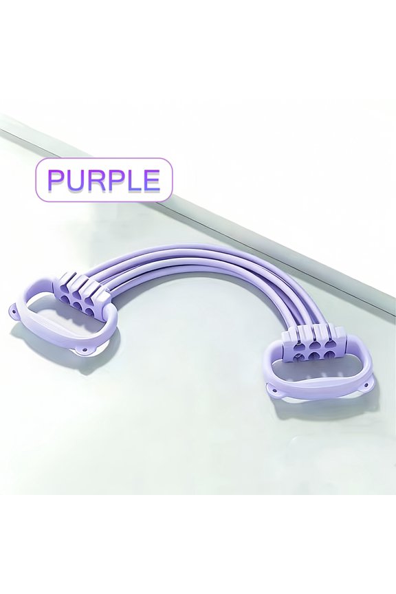 Yoga Stretch Strap with 6 Loops, Adjustable Elastic Stretch Band for Shoulder Back Leg Flexibility Training, Home Gym
