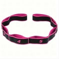 thumbnail image 1 of Yoga Stretching Strap with 8 Numbered Loops, Elastic Resistance Band for Dance Flexibility, Multi-Section Stretching Tool for Body Shaping, Exercise Strap, 1 of 7