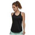 thumbnail image 1 of Yoga Tank Tops for Woman Sexy Casaul Sport Solid Yoga Shirts Tie Workout Racerback Tank Tops Tank Tops Black, 1 of 3