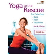Yoga To The Rescue For Pain Free Back Neck & Shoulders [2-Pack]