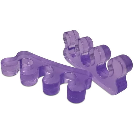 Yoga Toes Blue Toe Stretcher & Toe Separator Stop Foot Pain and Boost Athletic Performance (Purple)