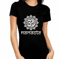 thumbnail image 1 of Yoga Tops for Women - Premium Yoga Shirts for Women Vintage OM Yoga Shirt Mantra Hot Yoga Shirt, 1 of 11