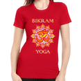 thumbnail image 1 of Yoga Tops for Women - Womens BIKRAM Yoga Shirts for Women Premium Vintage OM BIKRAM Yoga Shirt, 1 of 8