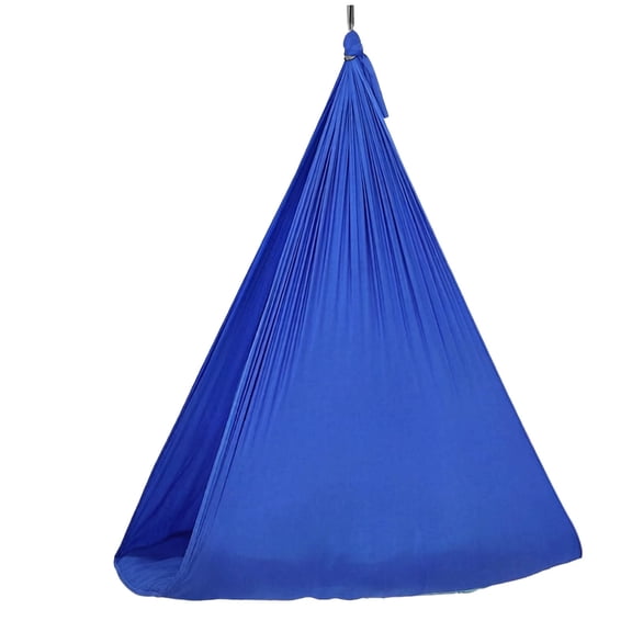 Yoga Trapeze Swing for Home, Adjustable Straps Yoga Trapeze Swing for Home, Easy Setup Air Flying Swing for Strength Balance, Aerial Silk Hammock for Inversion Exercises All Levels
