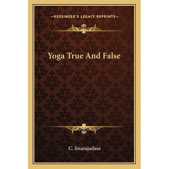 Yoga True And False (Paperback)
