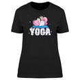 thumbnail image 1 of Yoga Unicorn T-Shirt Women -Image by Shutterstock, Female Large, 1 of 4
