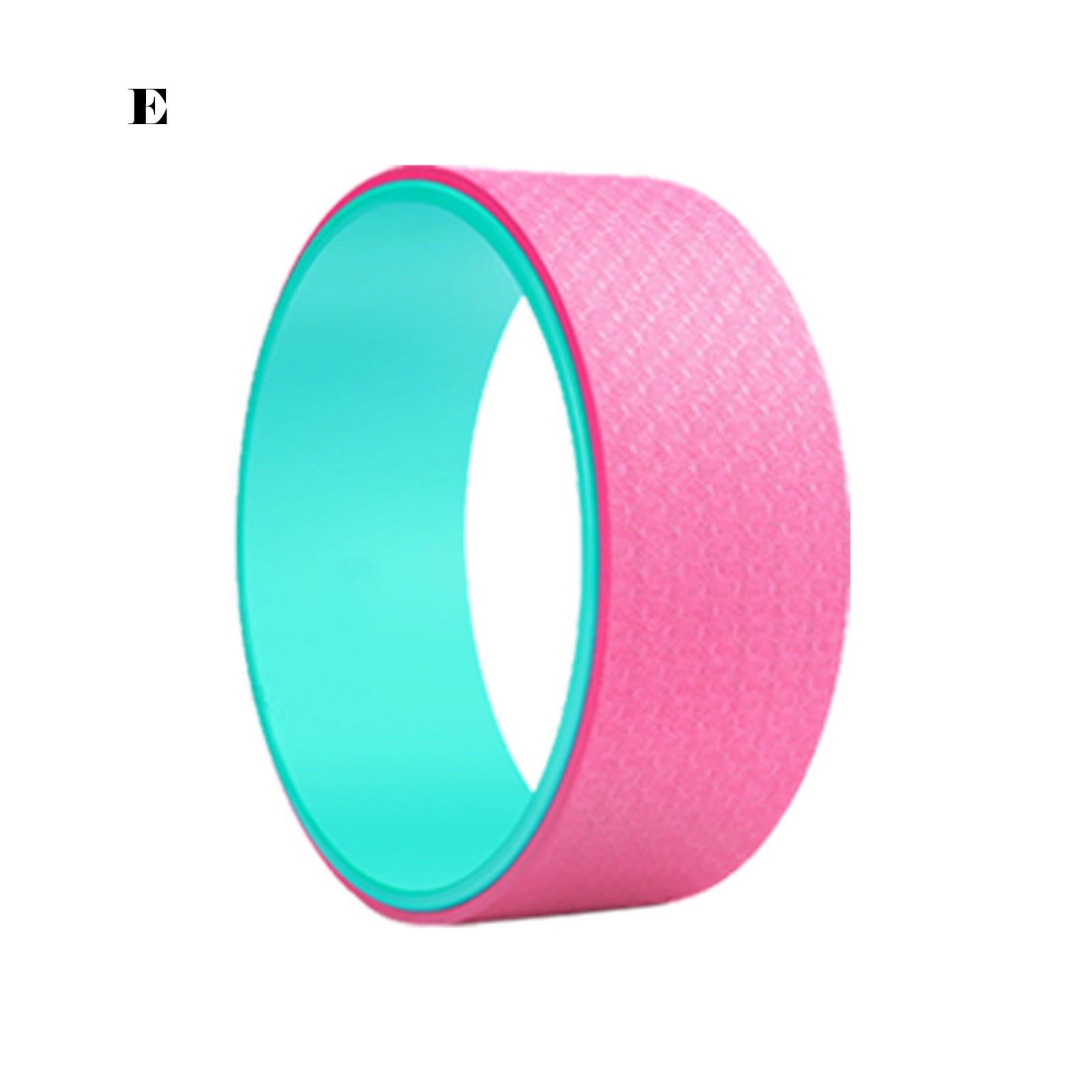 Yoga Wheel Back Roller and Stretcher with Thick Cushion for Dharma Yoga