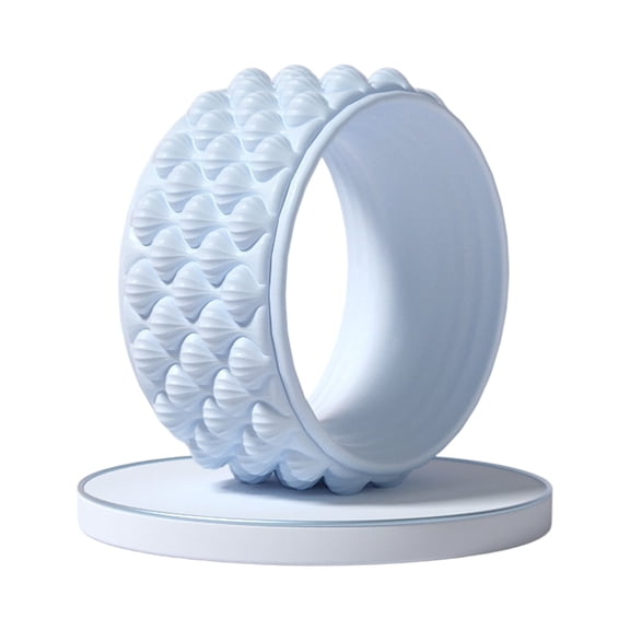 Yoga Wheel, Back Stretching Roller, Yoga Fitness Circle - For Back Stretching, Flexibility, Posture Correction, Yoga Practice Enhancement - For Yoga Beginners, Office Workers,