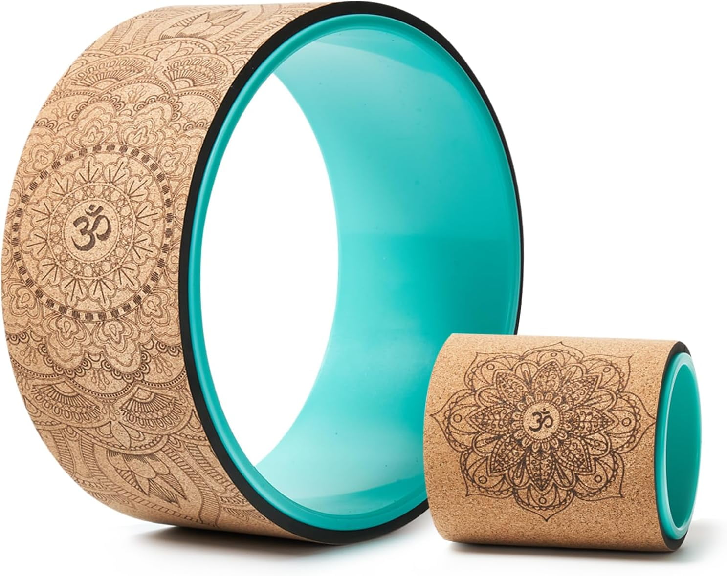 Yoga Wheel for Stretching & Flexibility to Help Back Aches & Tension ...