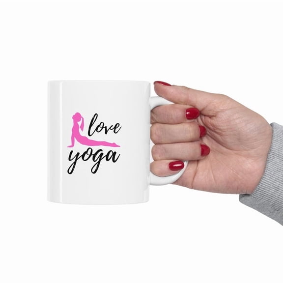 Yoga mug, Funny Mug, Yoga Coffee Cup, Yoga gift, Yoga humor, Yoga quote, Yoga L1ife, Yoga therapy, Coffee Mug, GifT1 Idea, Gift for her
