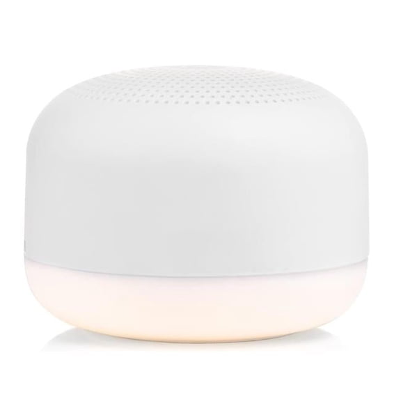 Yoga sleep Travel Mini Sound Machine with Night Light - White