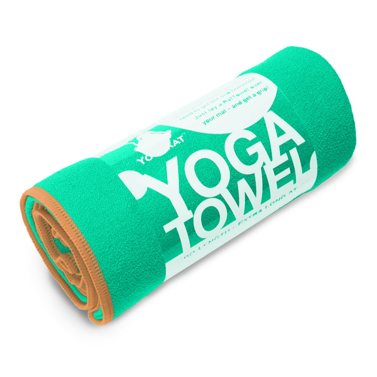 YogaRat Yoga Towel in mat-length 24x68