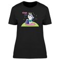 thumbnail image 1 of Yogacorn T-Shirt Women -Image by Shutterstock, Female Small, 1 of 4