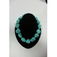 thumbnail image 1 of Yogal Chunky Turquoise Necklace, Turquoise Nuggets Necklace, Statement Necklace, Chunky Necklace Gemstone Necklace Fashion Jewelry, 1 of 4