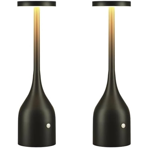 Yogaret 2 Pack Rechargeable Table Lamps Cordless,5000mAh Battery Operated LED Table Light for Outdoor Patio Restaurant Dining Dinner Home,Waterproof$$Tools & Hardware Other