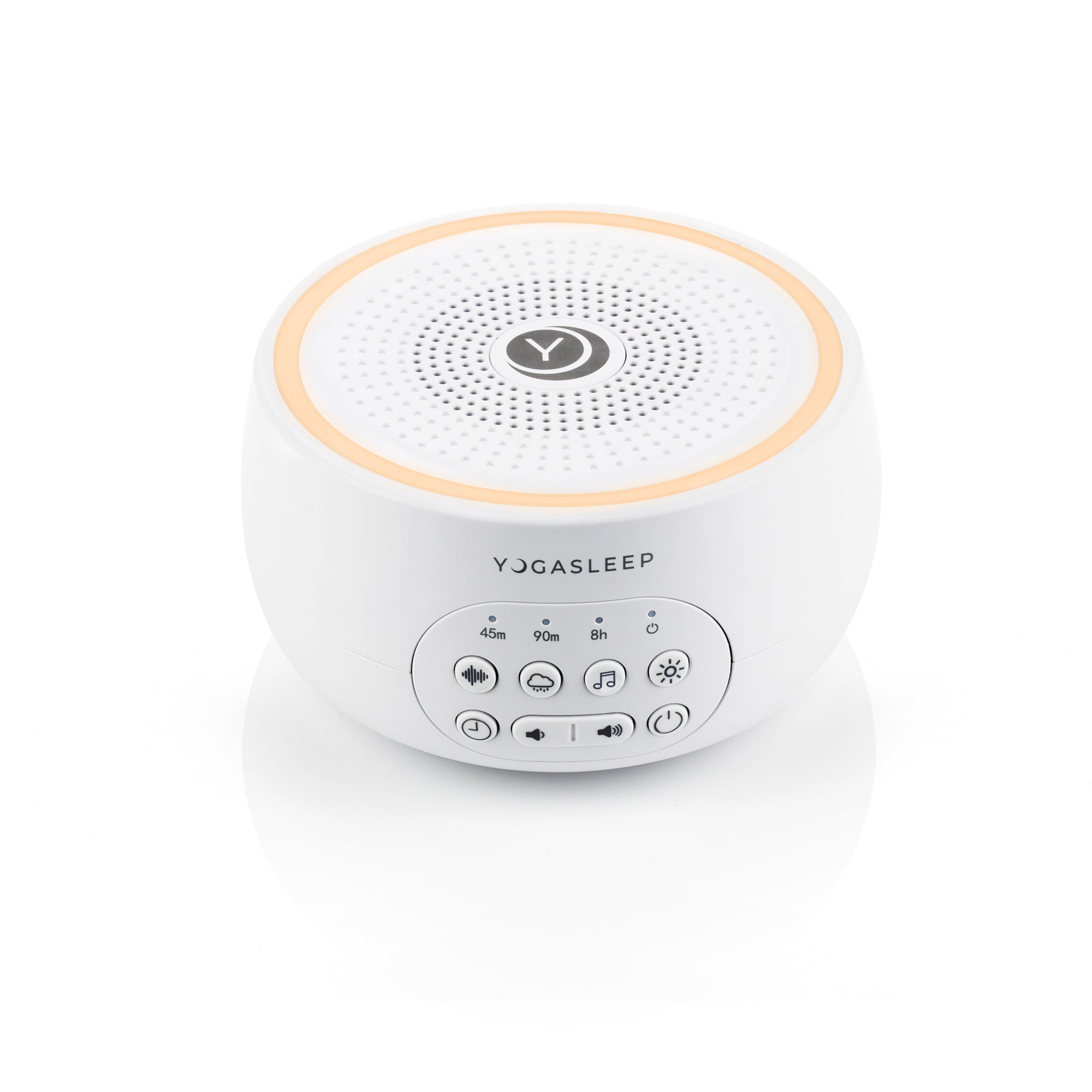 White Rechargeable Multi-Sound Machine with Night Light