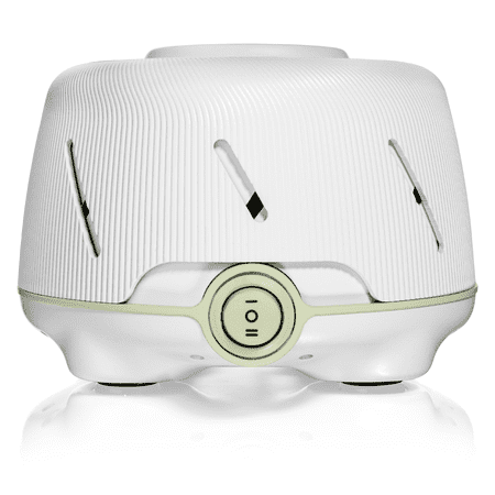 Yogasleep Dohm® Natural Fan-Based White Noise Sound Machine with Adjustable Speed and Tone, White & Green