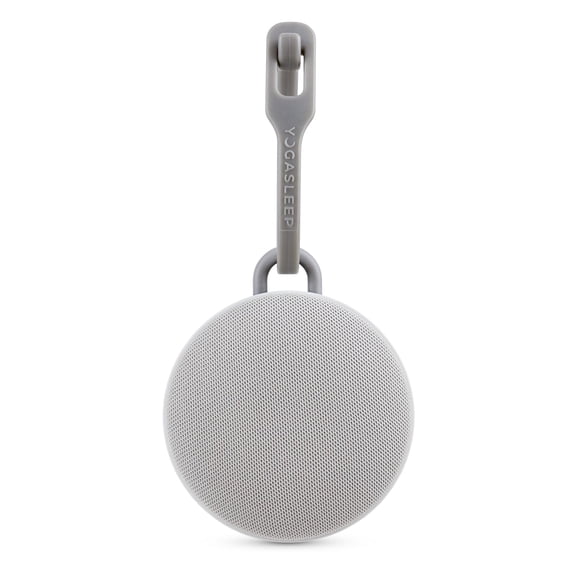 Yogasleep Hushh 2 Portable Sound Machine for Baby & Kids, New Reinforced Clip, Backlit Buttons, Night Light, 6 Soothing Natural Sounds, Easy to Use Timer, Volume Control, Toddler Lock, Noise Cancelin