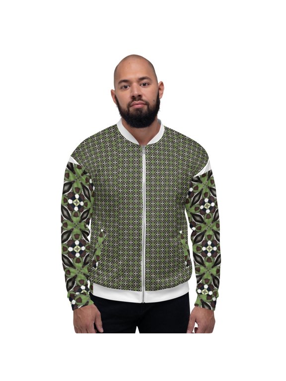 Yogayams green Queen Unisex Bomber Jacket (S)