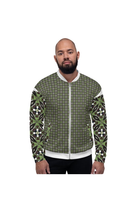 Yogayams green Queen Unisex Bomber Jacket (XL)