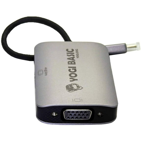 Yogi Basic USB-C 3.1 to HDMI + VGA Video Adapter