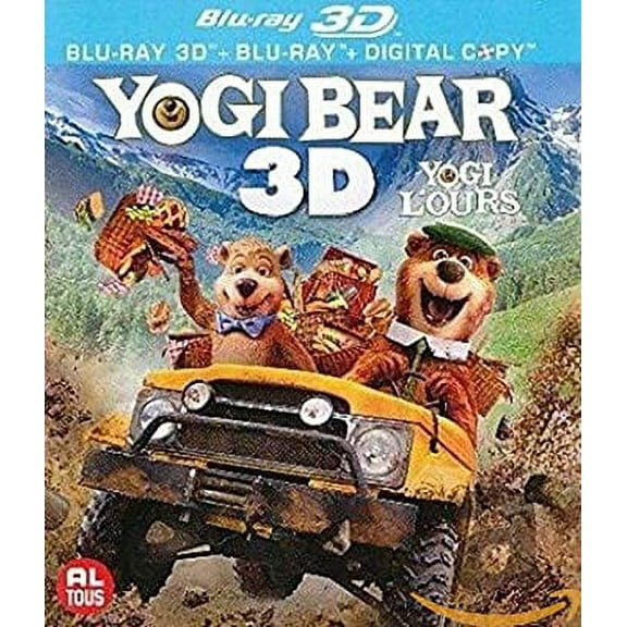Yogi Bear (3D & 2D) (+ Digital Copy) [ Blu-Ray, Reg.A/B/C Import - France ]