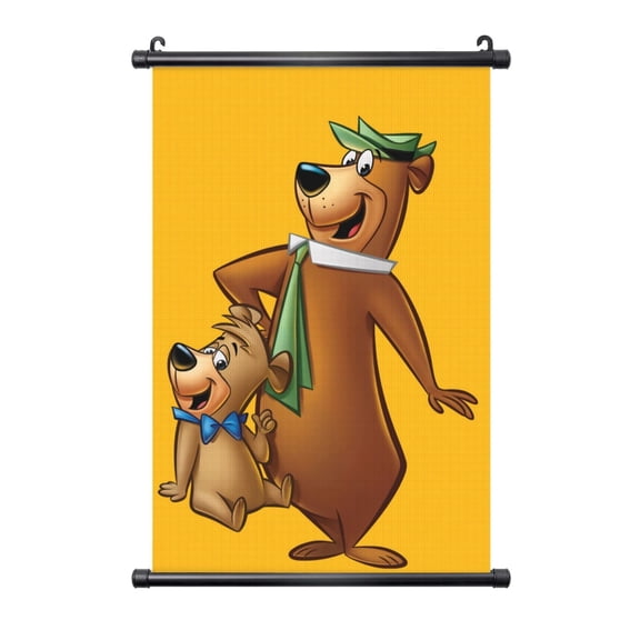 Hanging Poster Prints Canvas PVC Scroll Shaft Wall Art Painting Wall Banner Artwork Decor for Home Living Room Bedroom 16"X24"