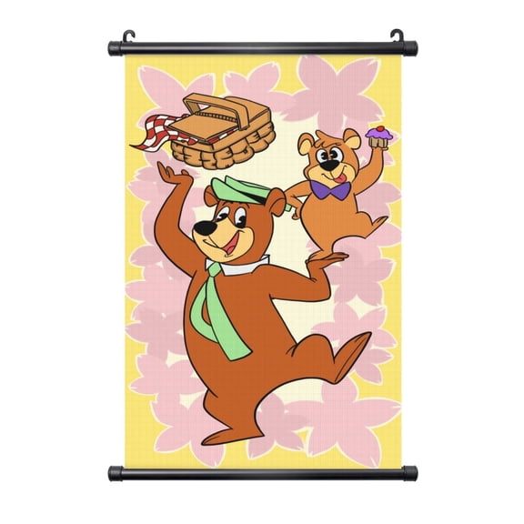 Hanging Poster Prints Canvas PVC Scroll Shaft Wall Art Painting Wall Banner Artwork Decor for Home Living Room Bedroom 20"X30"