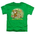 thumbnail image 1 of Yogi Bear Lifes A Pic-A-Nic Kids T Shirt (2) for Youth Toddler Boys and Girls, Kelly Green, 1 of 5
