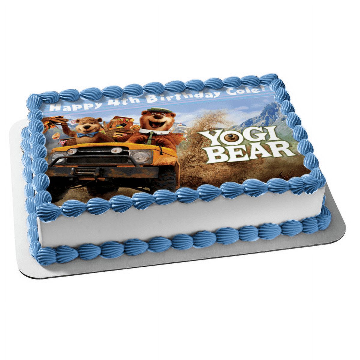 Yogi Bear Movie Boo Boo Jellystone Park Edible Cake Topper Image ABPID54650 - image 1 of 3