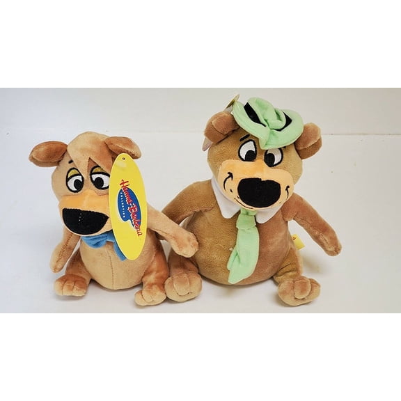 Yogi & Boo Boo Bear Stuffed Animals & Plush Toys, 6", 2 Pack