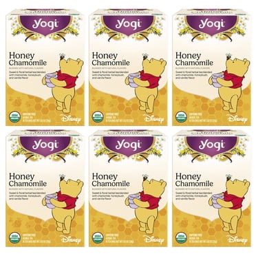 Yogi Honey Chamomile Tea (6 pk, 16 ea) - Caffeine-Free Organic Herbal Tea