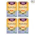 thumbnail image 1 of Yogi Tea - Breathe Deep - Supports Respiratory Health with Eucalyptus, Thyme, and Mullein Leaves - Caffeine Free - 64 Organic Herbal Tea Bags (4 Pack), 1 of 6
