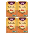 thumbnail image 1 of Yogi Tea Chai Rooibos, Caffeine-Free Organic Herbal Tea, Wellness Tea Bags, 4 Boxes of 16, 1 of 6