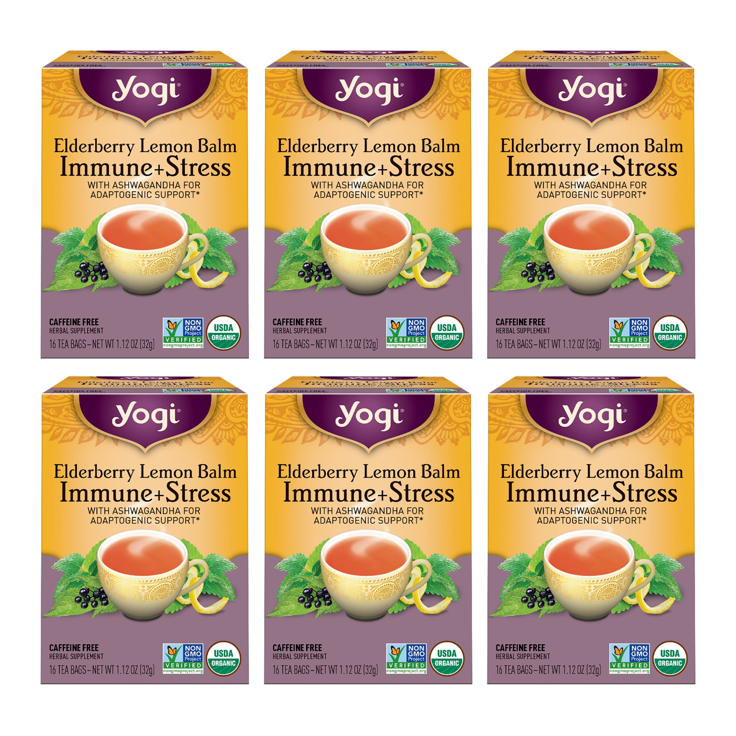 Yogi Tea, Ashwagandha Balance, Organic Herbal Tea, Blend Of Ashwagandha, Acerola Cherry And - View #6