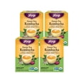 thumbnail image 1 of Yogi Tea Green Tea Kombucha, Organic Green Tea Bags, 4 Boxes of 16, 1 of 6