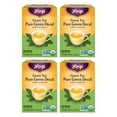 thumbnail image 1 of Yogi Tea - Green Tea Pure Green Decaf (4 Pack) - Supports Vitality - With Antioxidants - Decaffeinated - 64 Organic Green Tea Bags, 1 of 8