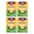 thumbnail image 1 of Yogi Tea Green Tea Pure Green, Organic Tea, Wellness Tea Bags, 4 Boxes of 16, 1 of 8