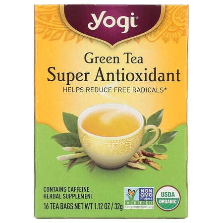 Yogi Tea, Green Tea Super Antioxidant, 16 Count