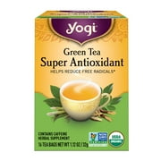 Yogi Tea Green Tea Super Antioxidant, Organic Green Tea Bags, 16 Count