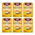 thumbnail image 1 of Yogi Tea Honey Lemon Throat Comfort, Organic Herbal Tea, Wellness Tea Bags, 6 Boxes of 16, 1 of 8
