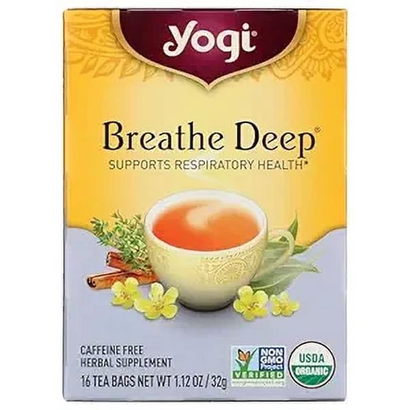 Yogi Tea, Breathe Deep, 16 Count