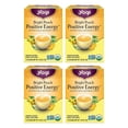 thumbnail image 1 of Yogi Tea - Peach Bergamot Bright Day Tea (4 pack) - Supports Elevated Mood and Energy Levels - Contains Caffeine - 64 Organic Tea Bags, 1 of 9