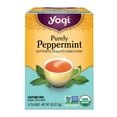 thumbnail image 1 of Yogi Purely Peppermint, Organic Herbal Mint Tea Bags, 16 Count, 1 of 8