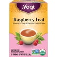 thumbnail image 1 of Yogi Tea Raspberry Leaf, Organic Herbal Tea, Wellness Tea Bags, 1 Box of 16, 1 of 7
