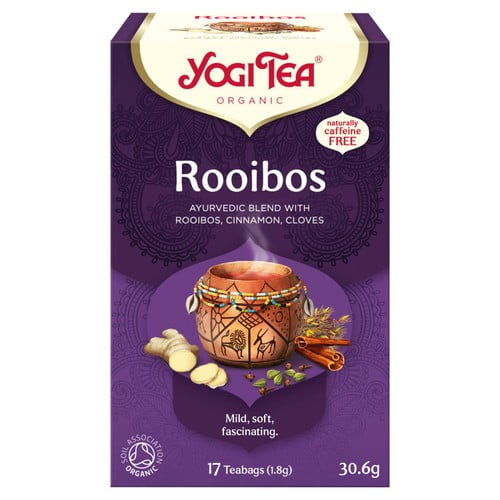 Yogi Tea Rooibos Organic 17's, British Import (Pack of 3)